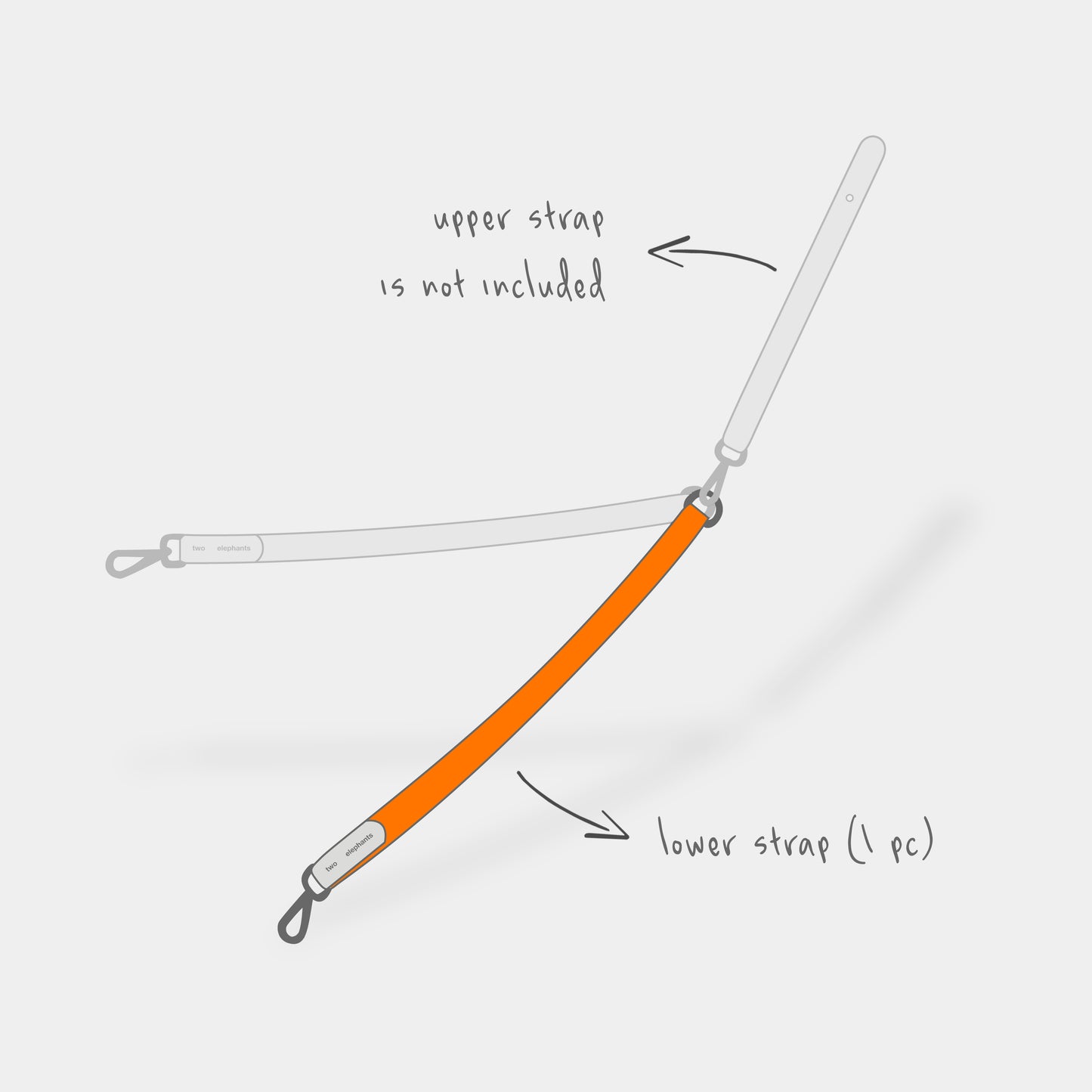 dual color strap (explorer) - lower
