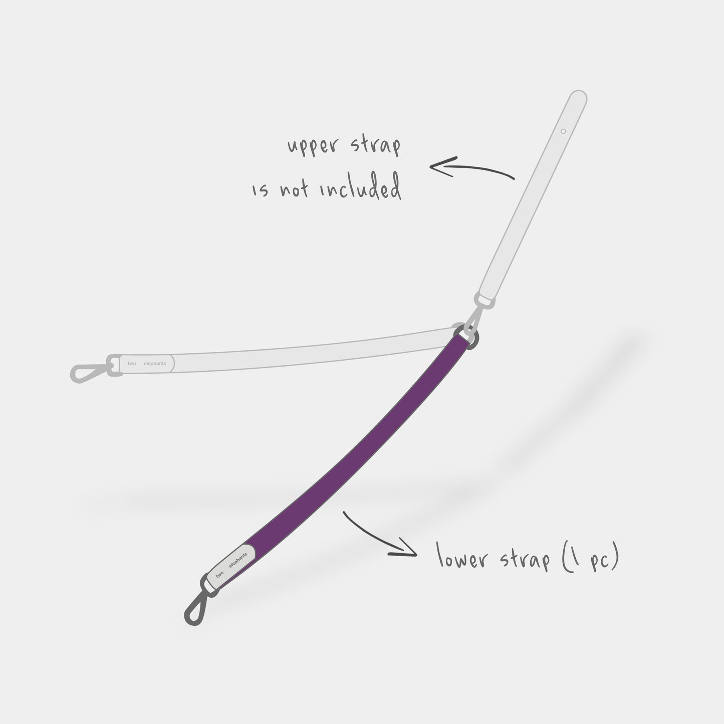 dual color strap (explorer) - lower