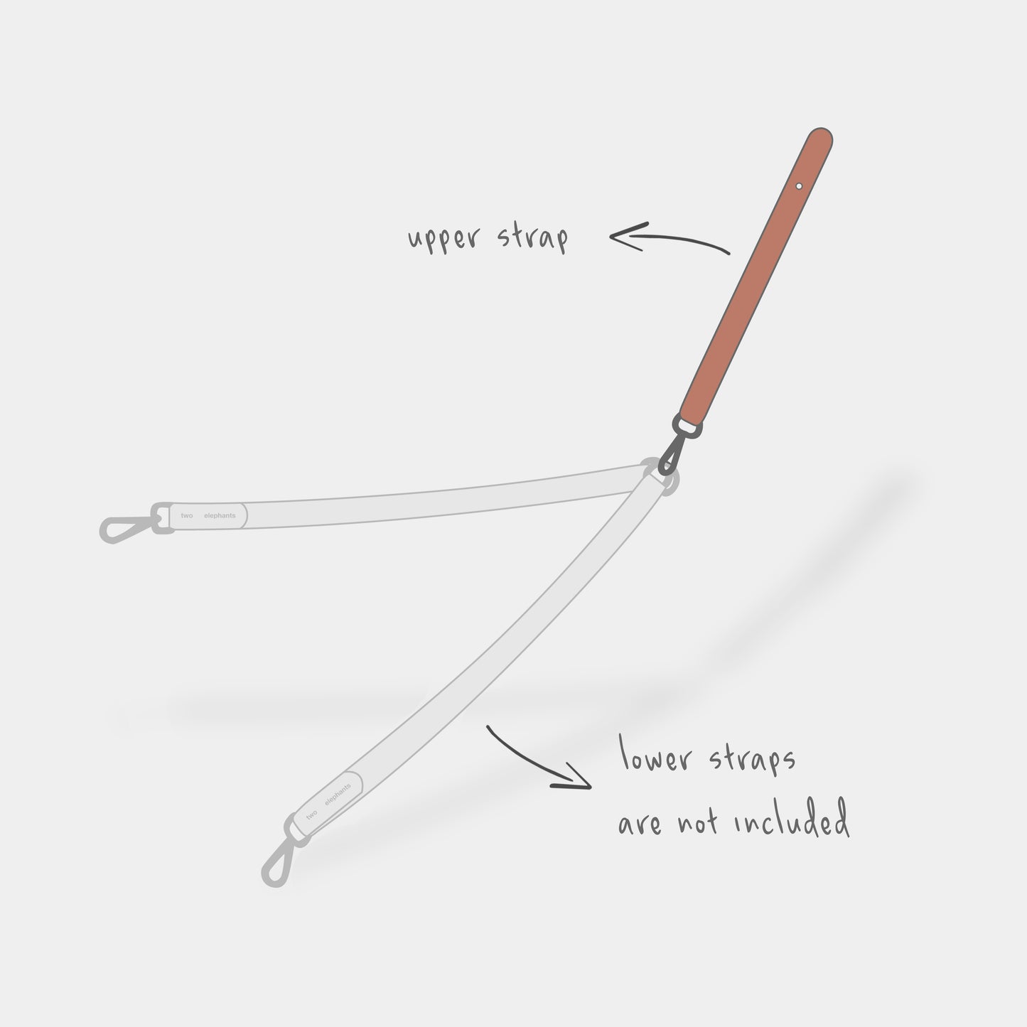 dual color strap (explorer) - upper