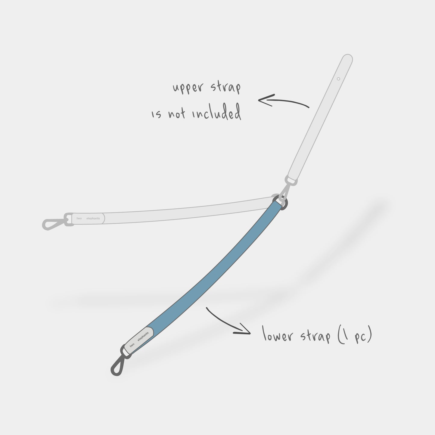 dual color strap (explorer) - lower