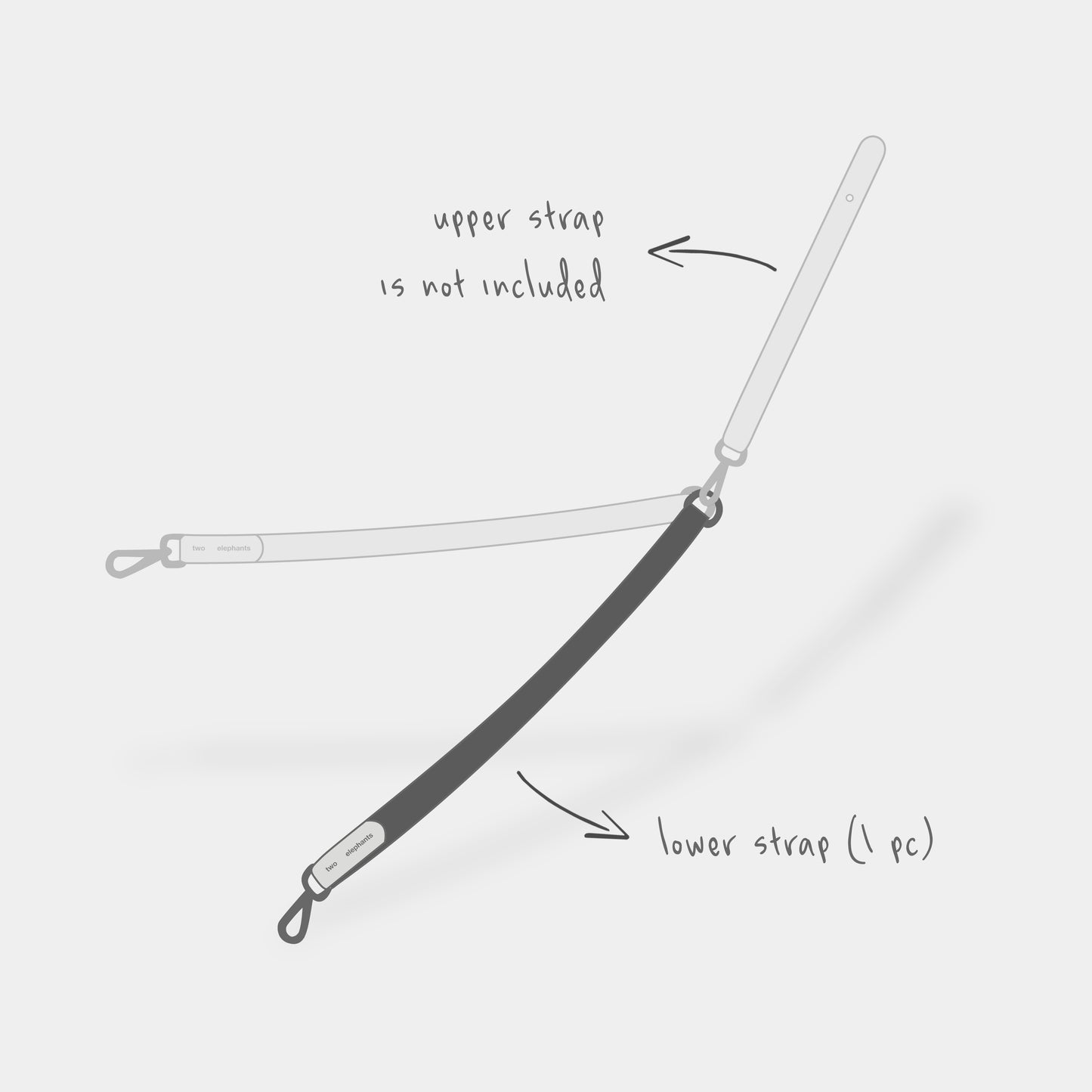 dual color strap (explorer) - lower