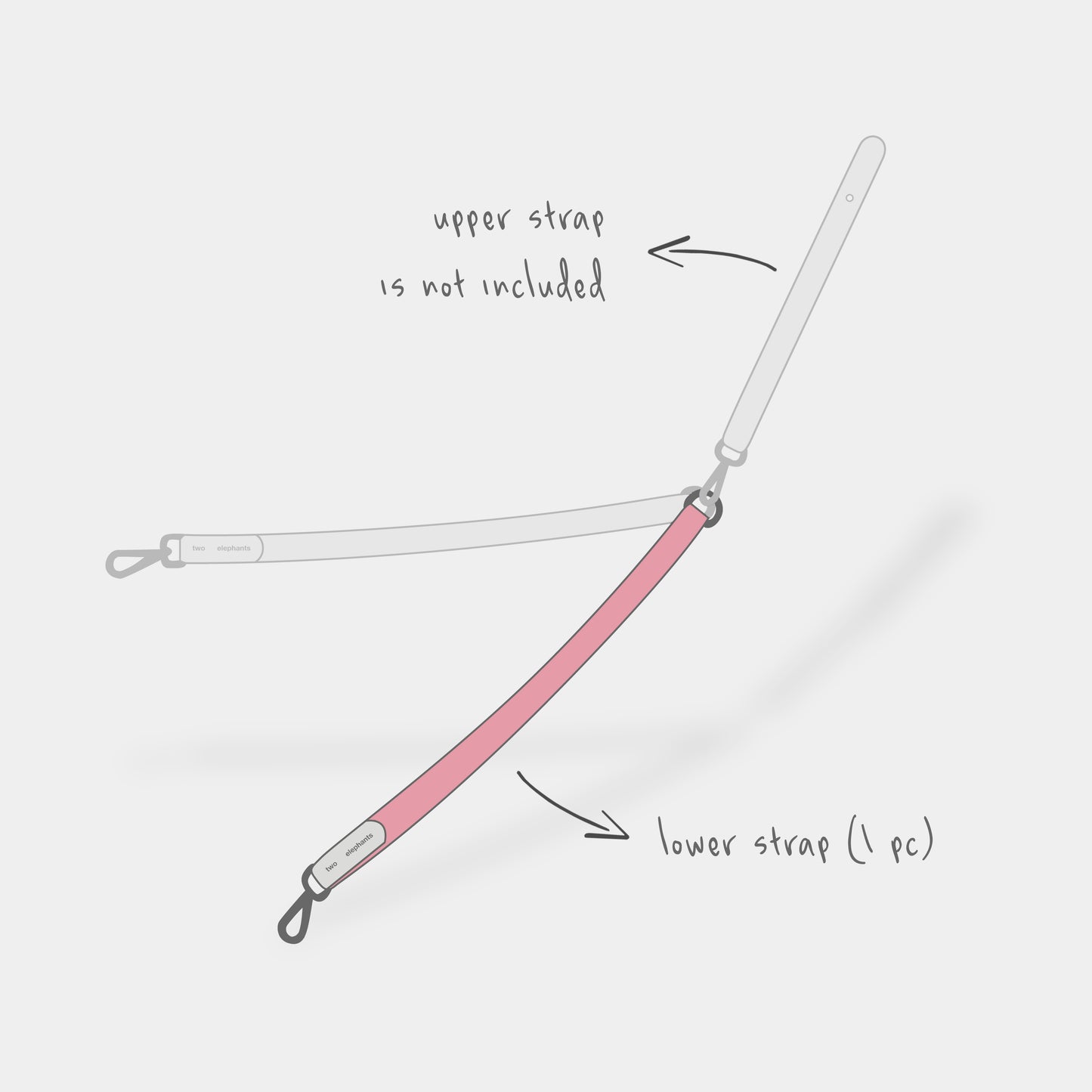 dual color strap (explorer) - lower