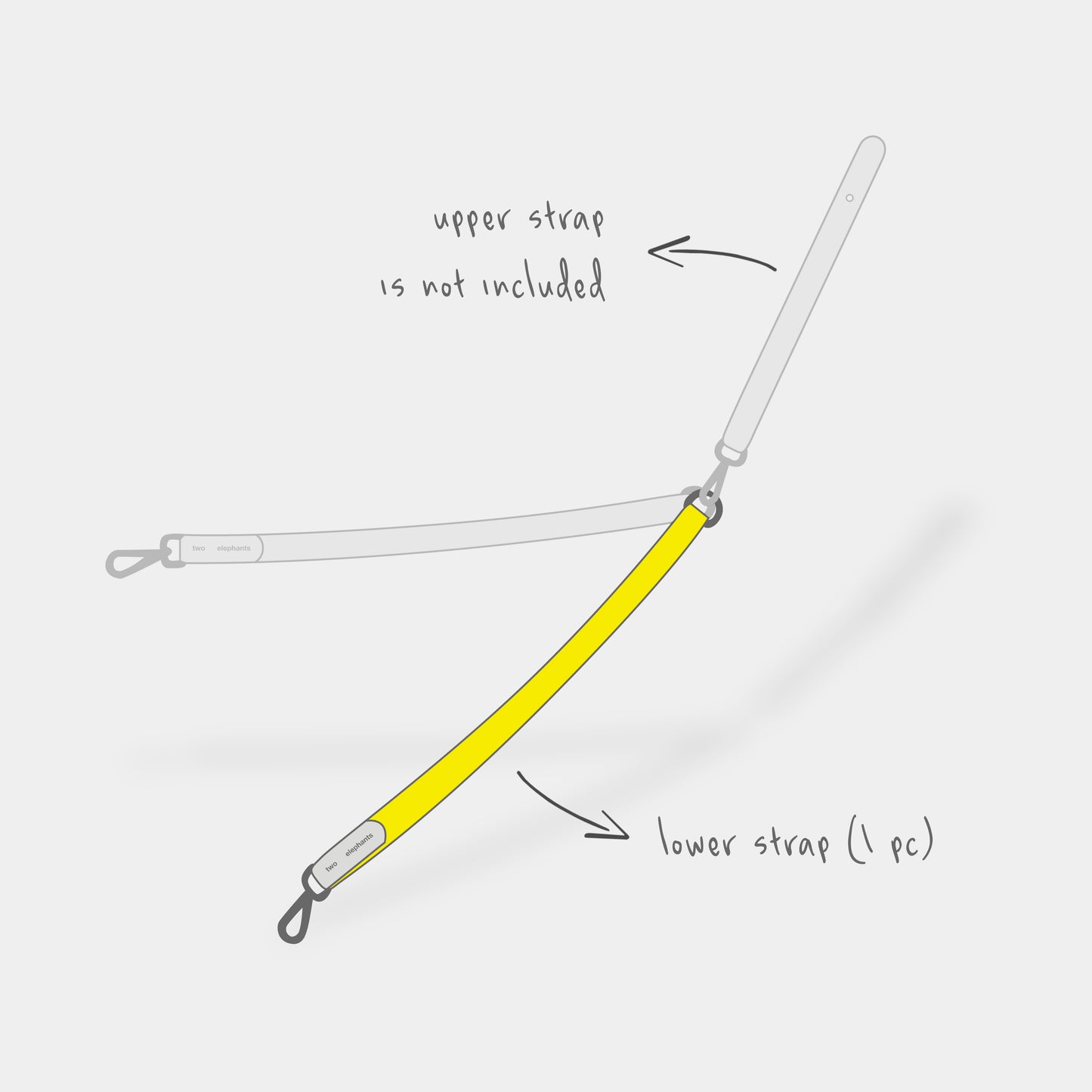 dual color strap (explorer) - lower