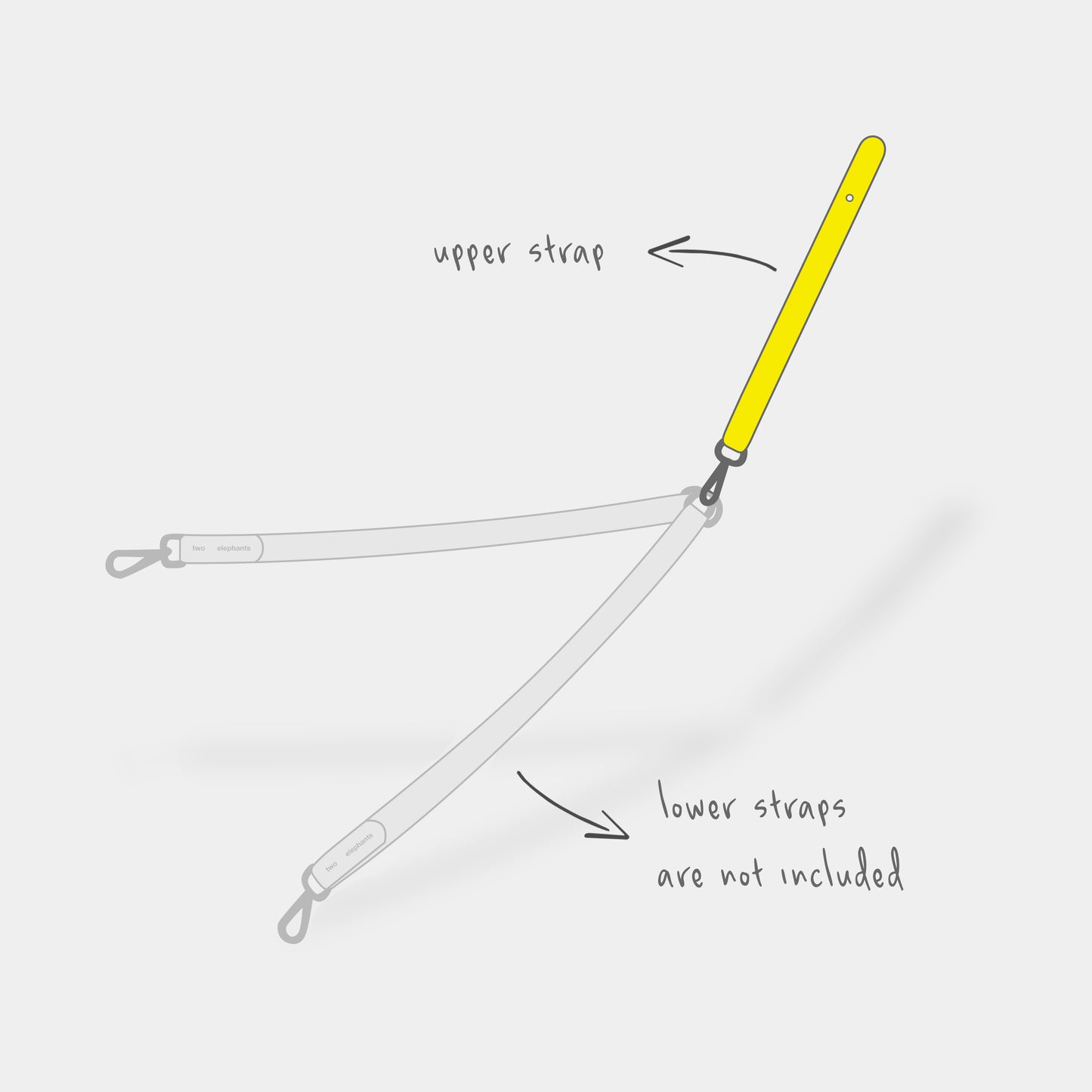 dual color strap (explorer) - upper